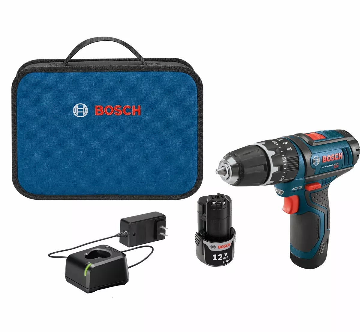 Bosch PS130-2A | 12V Max 3/8 In. Hammer Drill/Driver