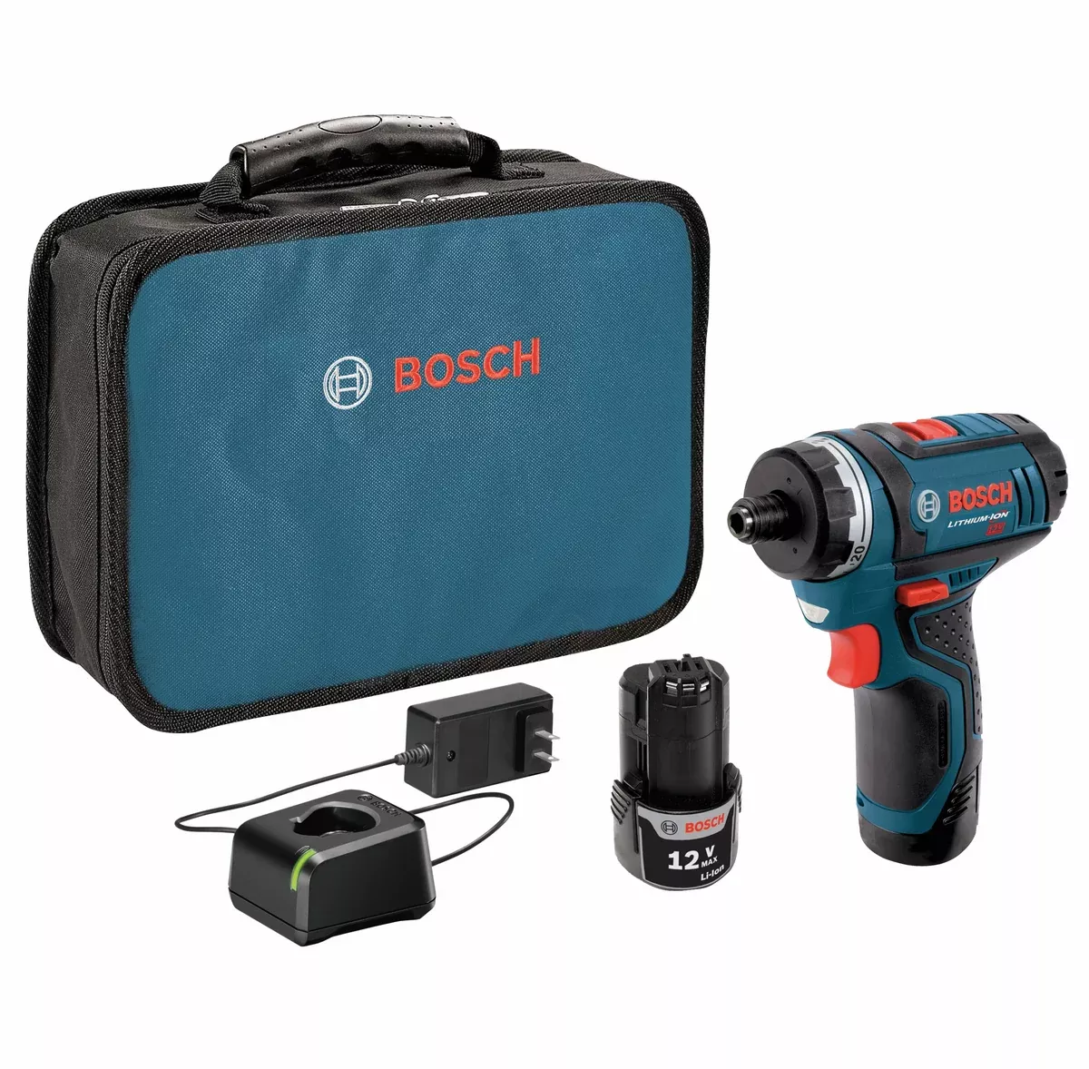 Bosch PS21-2A | 12V Max Two-Speed Pocket Driver Kit