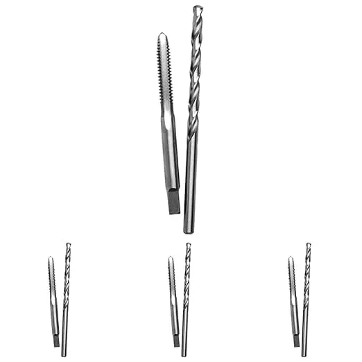 Century Drill & Tool 95306 Machine Screw Tap & Drill, 10-24NC (Pack of 4)