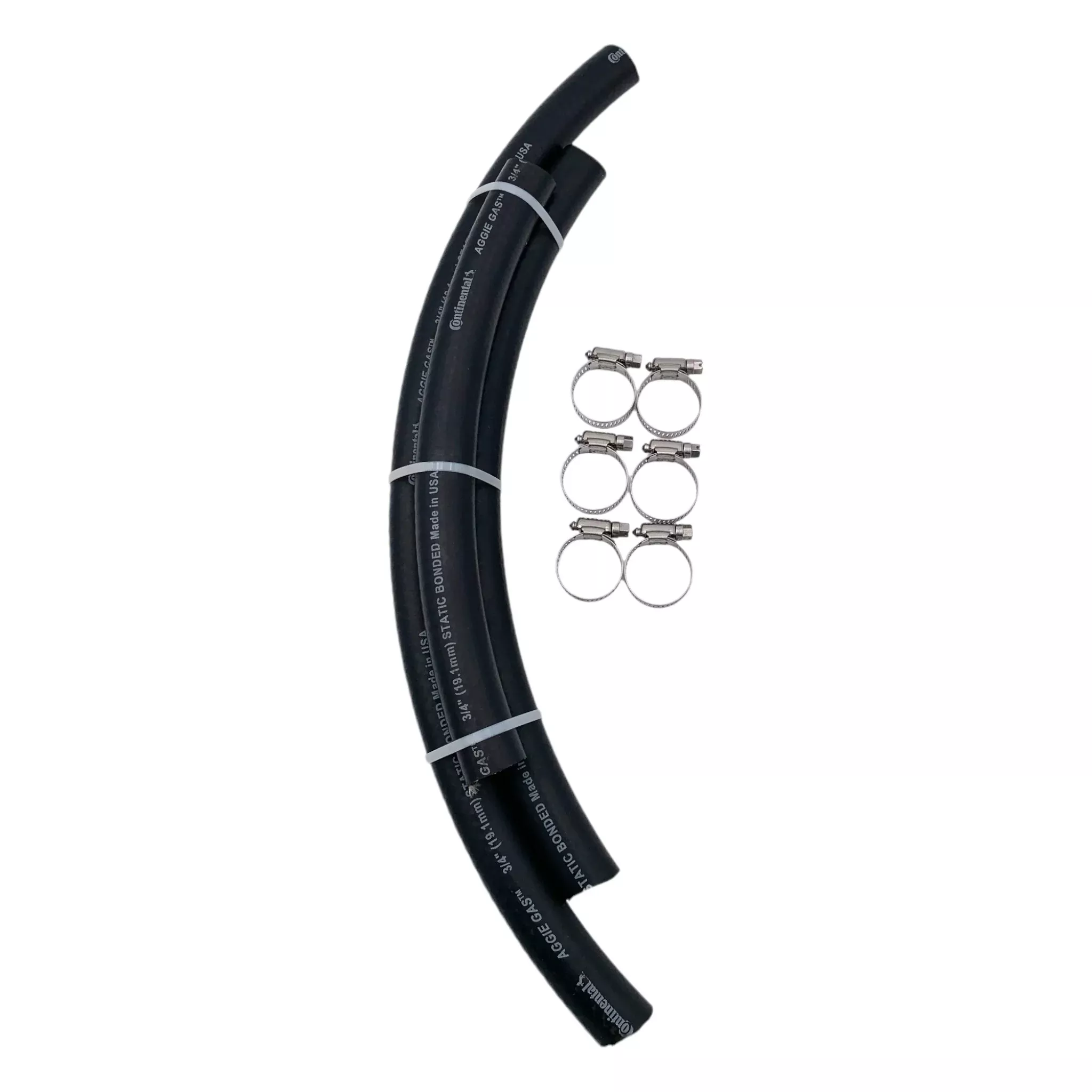 CG-30H Hose Kit with SS Clamps for Air Pump Gas/Diesel Buggy