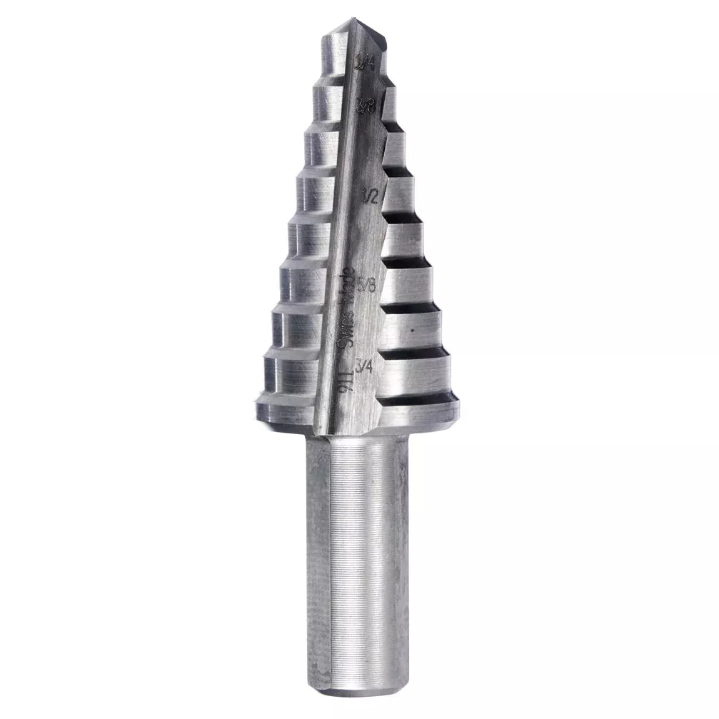 CHAMPION 1/8 - 1/2 X 32nds Straight Shank Step Drill