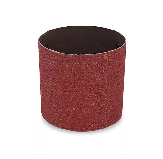 CS Unitec | PTX Zirconium Grinding Belt Sleeve | 60 Grit Metal Grinder Tool Attachment | 3.5" Diameter x 4" Wide, (Pack of 10)