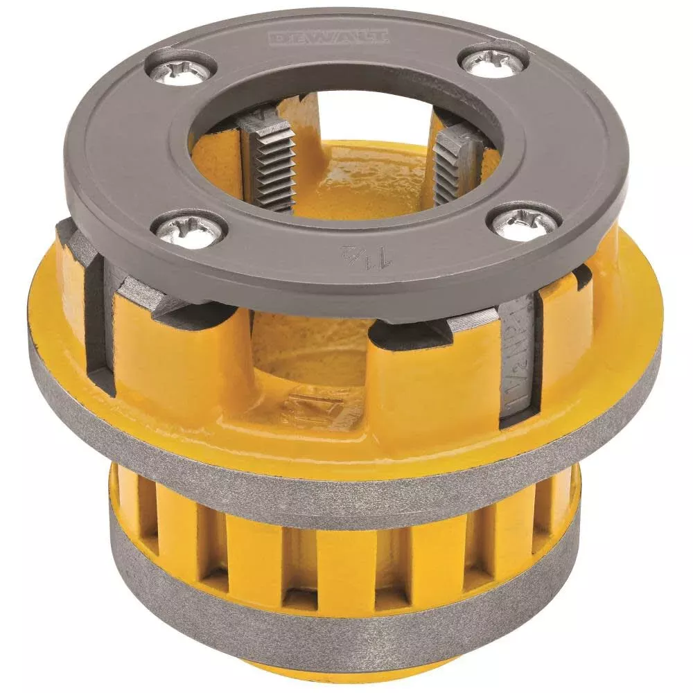 DeWalt 12R 1-1/2" High Speed Pipe Threading Die Head DCE700112