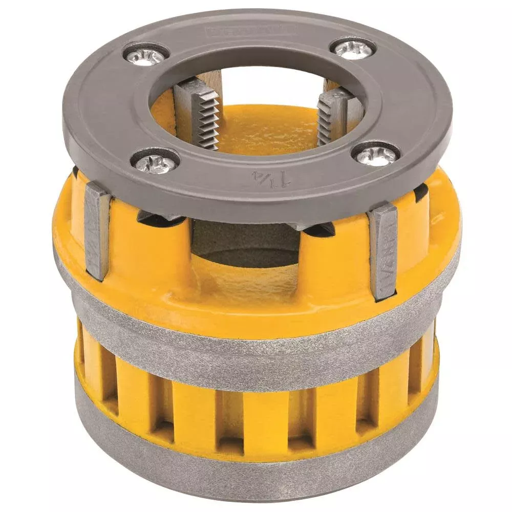 DeWalt 12R 1-1/4" High Speed Pipe Threading Die Head DCE700114