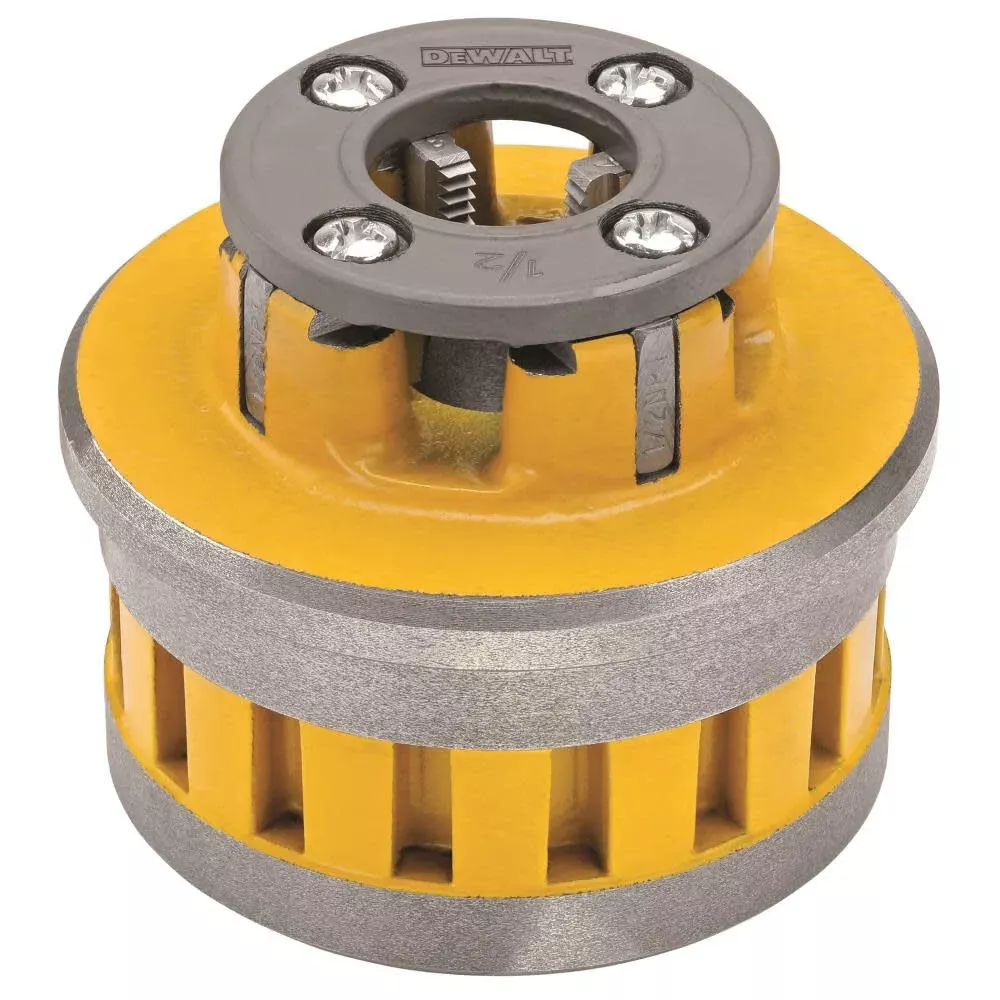DeWalt 12R 1/2" High Speed Pipe Threading Die Head DCE700012