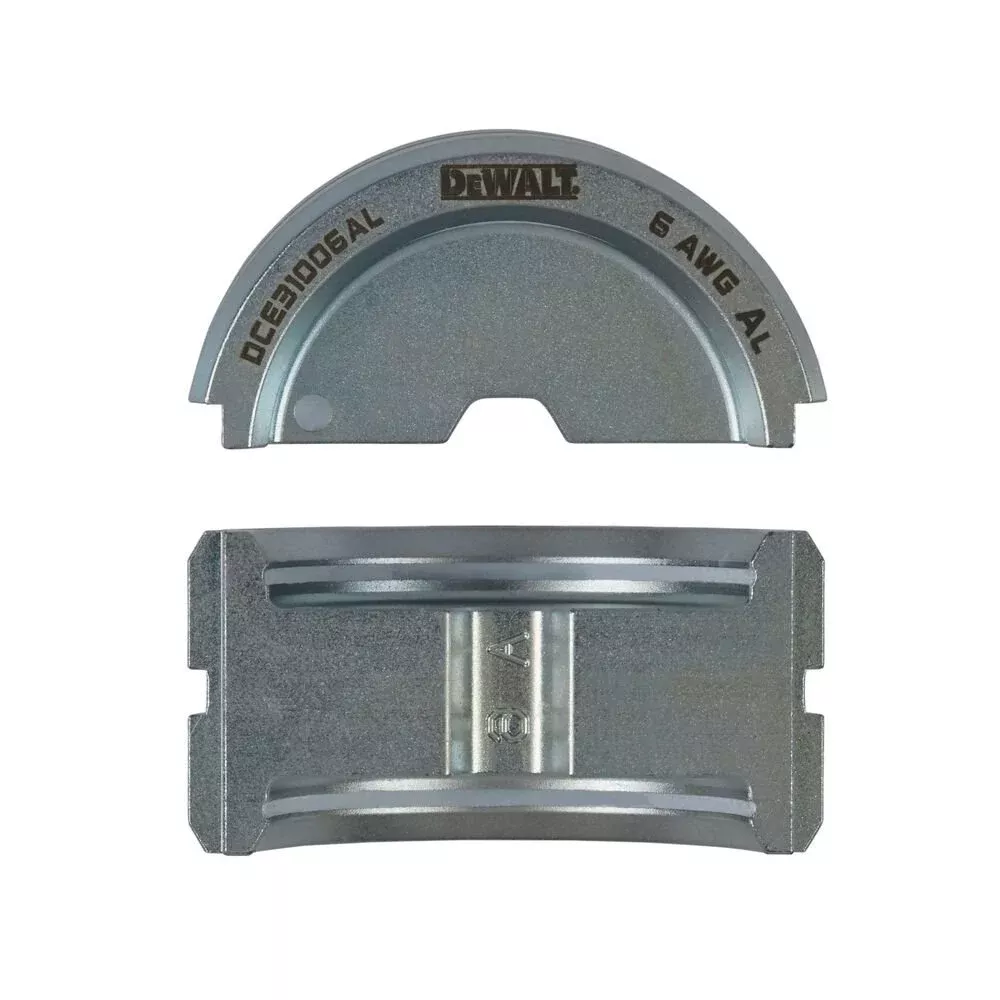 DeWalt #6 Aluminum U-Die Set DCE31006AL