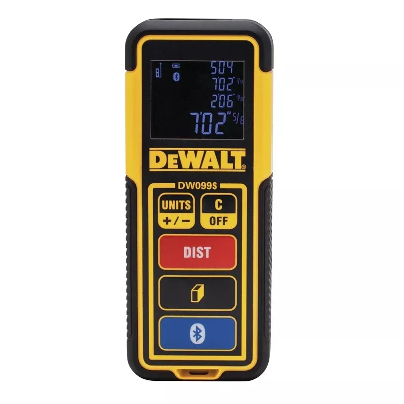 Dewalt Dw099S Tool Connect 100 Ft. Laser Distance Measurer