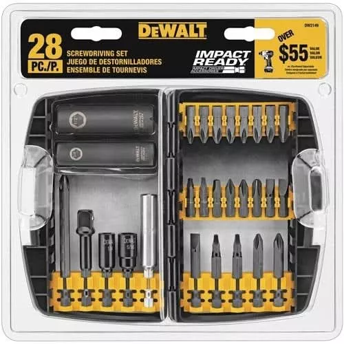 DeWalt DW2149 28-Piece Impact Ready Accessory Set