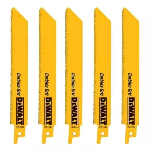 Dewalt Dw4844 6 Carbide-Coated Reciprocating Saw Blade - Coarse