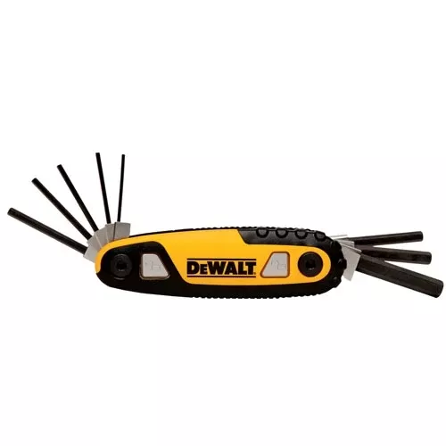 Dewalt Dwht70263M Folding Locking Hex Key (Metric) (6 Pack)