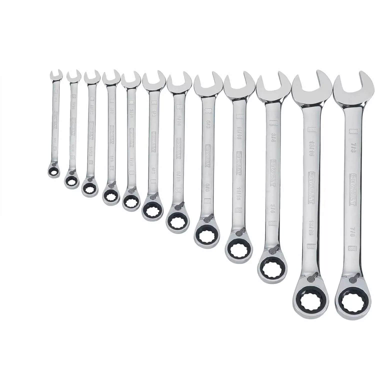 Dewalt DWMT19230 12 Piece Ratcheting Metric Wrench Set