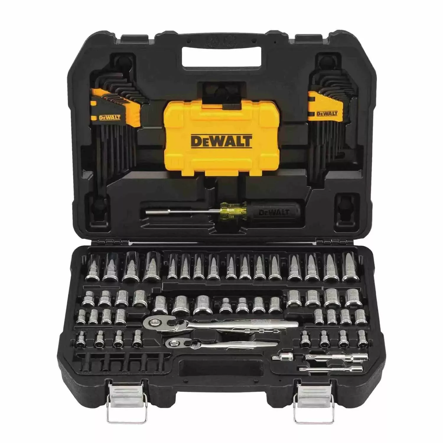 Dewalt DWMT73801 108 Piece 1/4-in & 3/8-in Drive Mechanics Tools Set