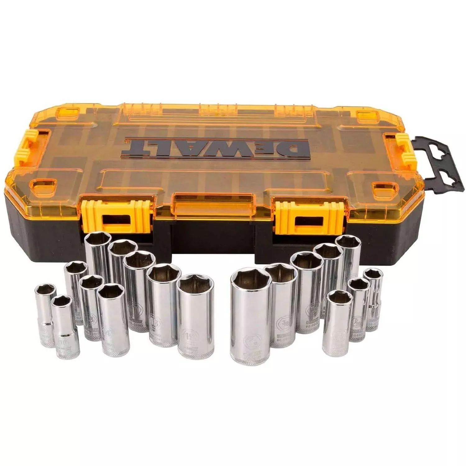 Dewalt DWMT73812 20 Piece 3/8-in Drive Deep Combination Socket Set