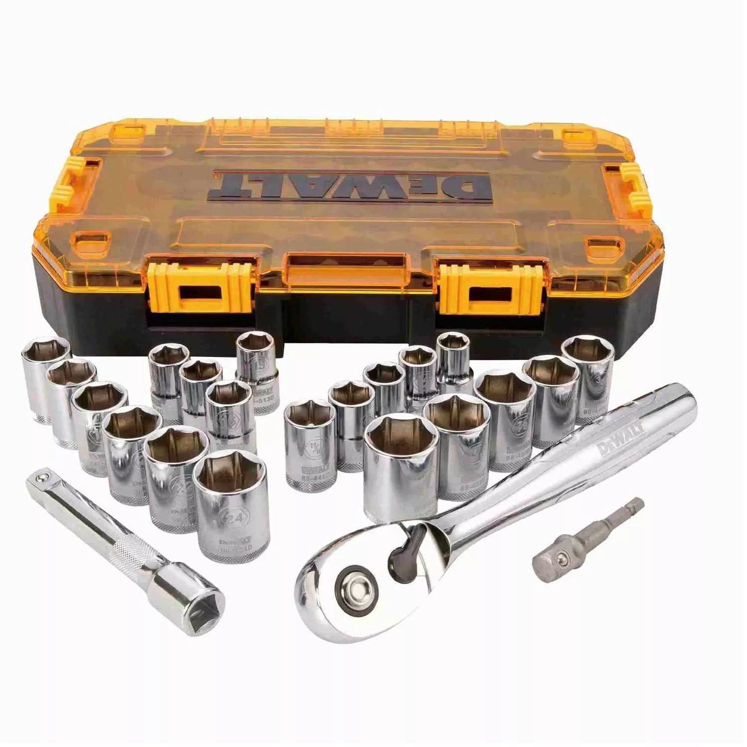 Dewalt DWMT73813 23-Piece 1/2-in Drive Combination Socket Set