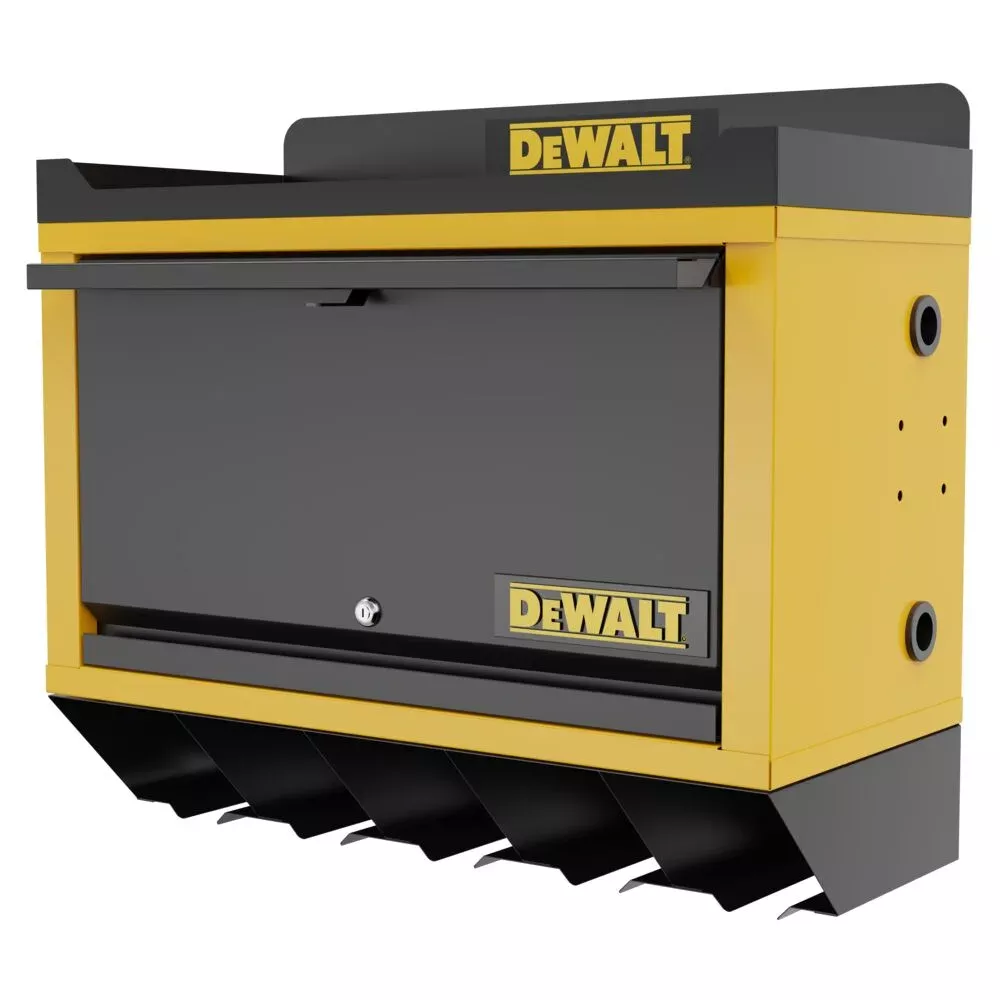 DeWalt Power Tool Organizer Wall-Mounted Cabinet & Charging Manager DWST82824