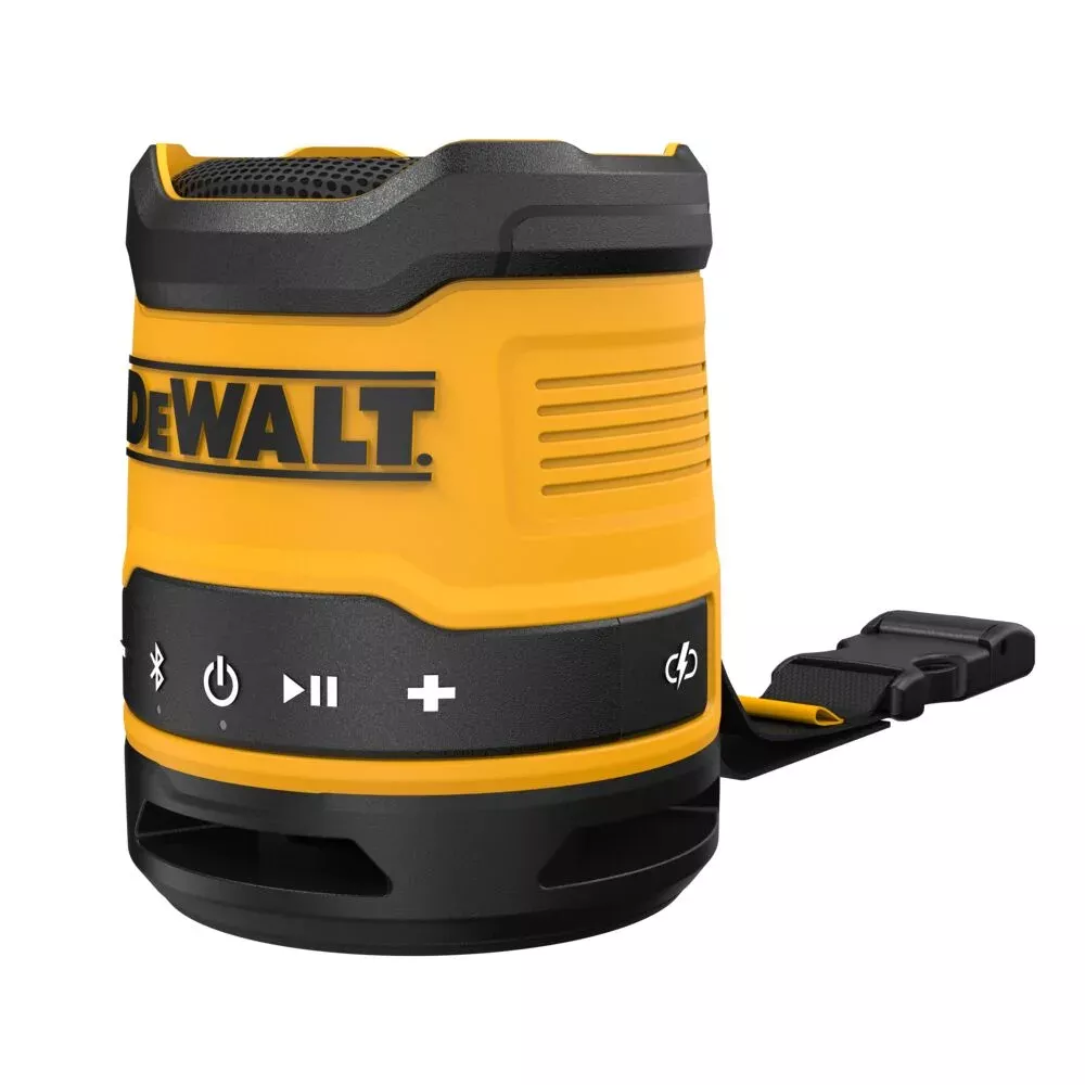 DeWalt Rechargeable Mini Bluetooth Speaker DCR008