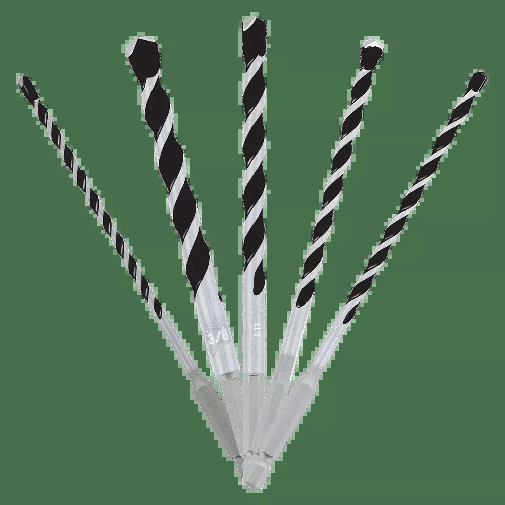 DIABLO 5 PC. Multi-Material Carbide Tipped Hammer Drill Bit Set