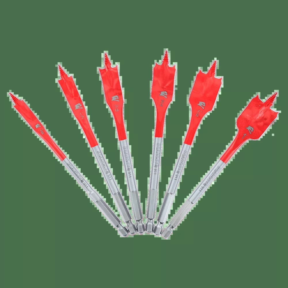 DIABLO 6 PC. Spade Bit Set