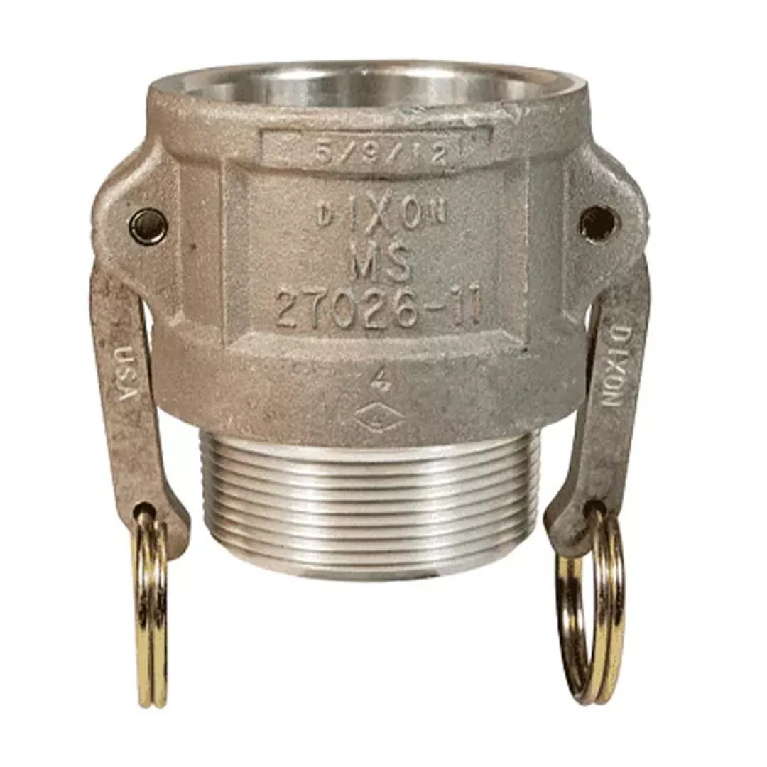 Dixon 3" Cam & Groove Type B Coupler w/ Male NPT 300-B-AL