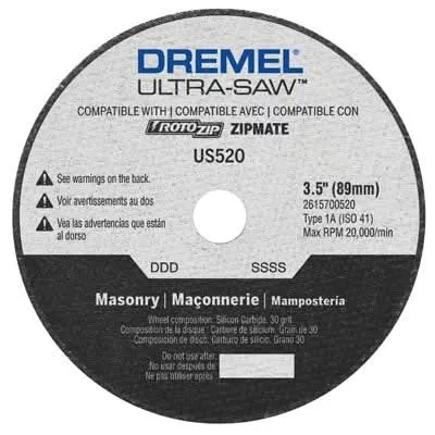 Dremel US520-01 Masonry Cutting Wheel