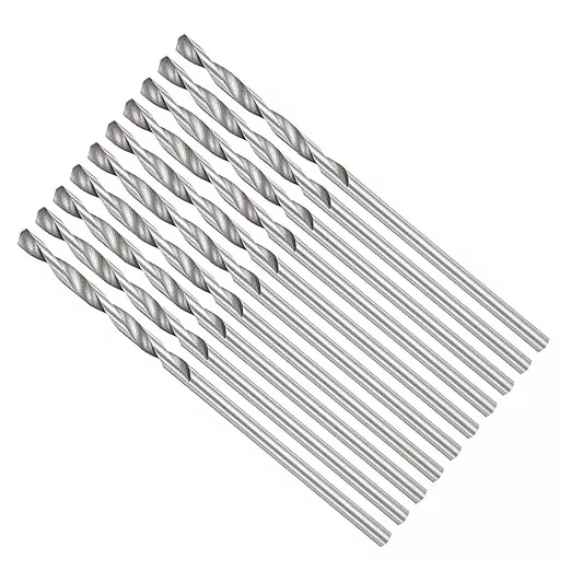 Drill Bit, 1.5mm Cutting Diameter, 4241 HSS 118° Cutting Angle Uncoated Bright Versatile Jobber Bits - (Applications: for Drilling Plastic Wood Soft Metal), 2-Pieces