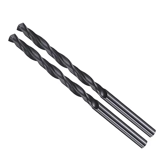Drill Bit, 11/64" Cutting Diameter, 4241 HSS Nitriding Black 118° Cutting Angle Versatile Jobber Bits - (Applications: for Drilling Plastic Wood Soft Metal), 12-Pieces