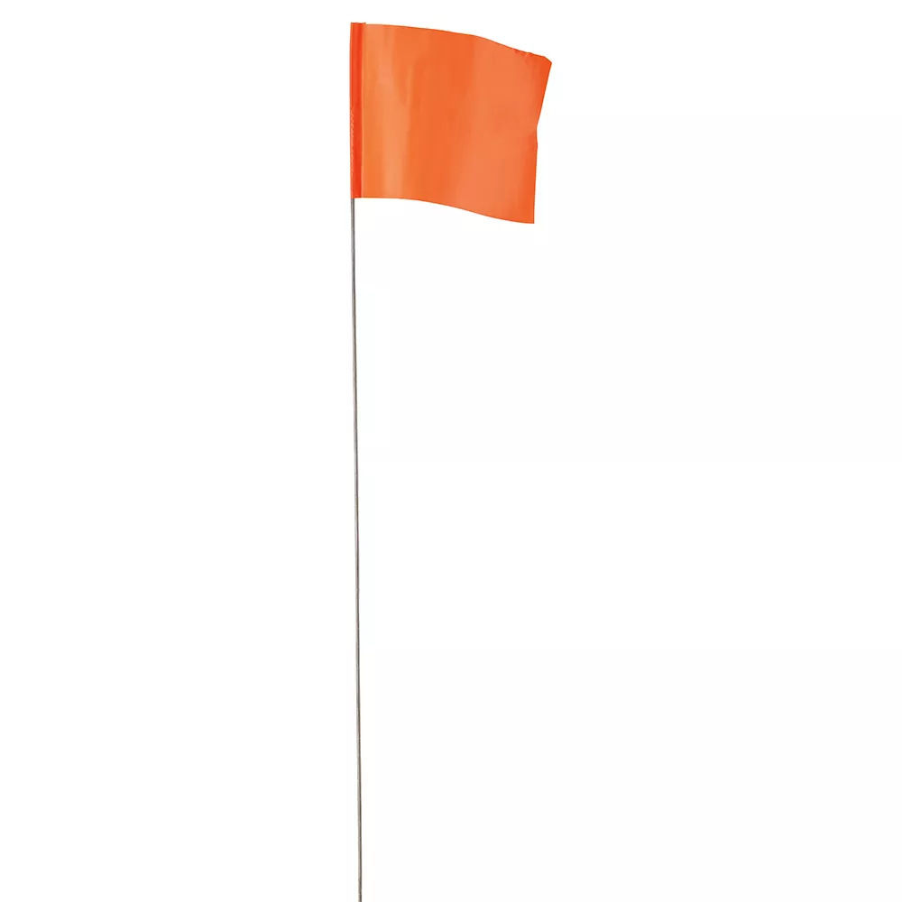 Empire 2.5" x 3.5" Glo Orange Flag Stakes (5-Pack) 78-002