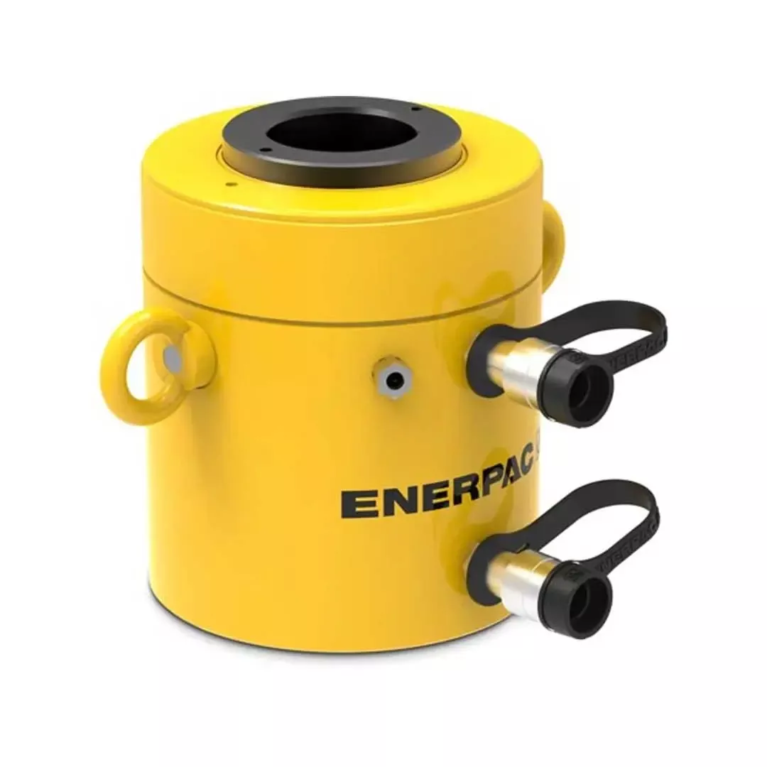 Enerpac 100 ton Capacity, 3.00 in Stroke, Double-Acting, Hollow Plunger Hydraulic Cylinder RRH1003