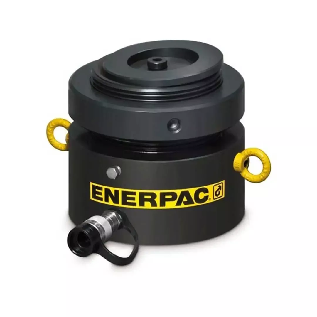 Enerpac 179 ton Capacity, 1.77 in Stroke Low Height Lock Nut Hydraulic Cylinder LPL1602