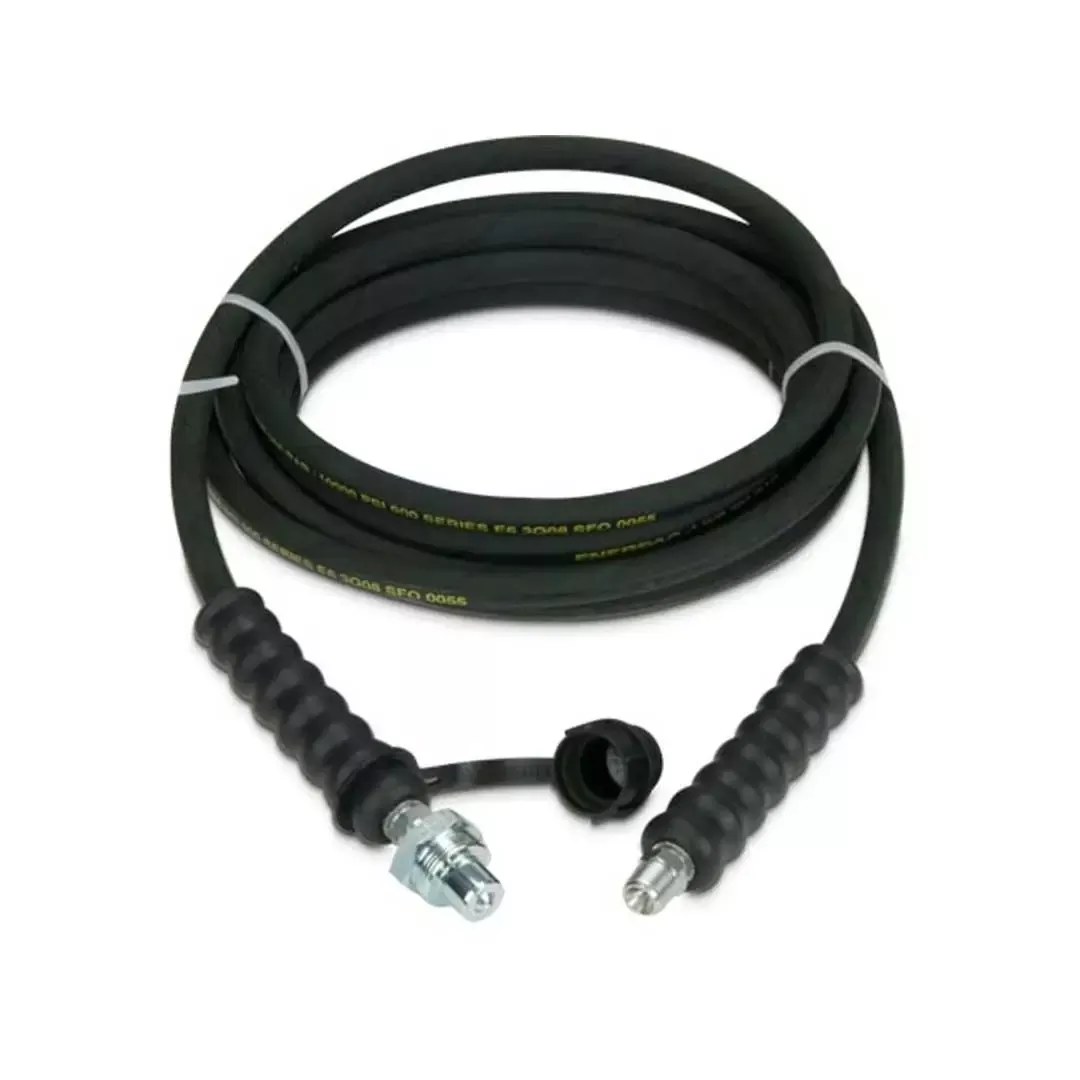 Enerpac 20', Heavy-duty Rubber High Pressure Hydraulic Hose HC9220