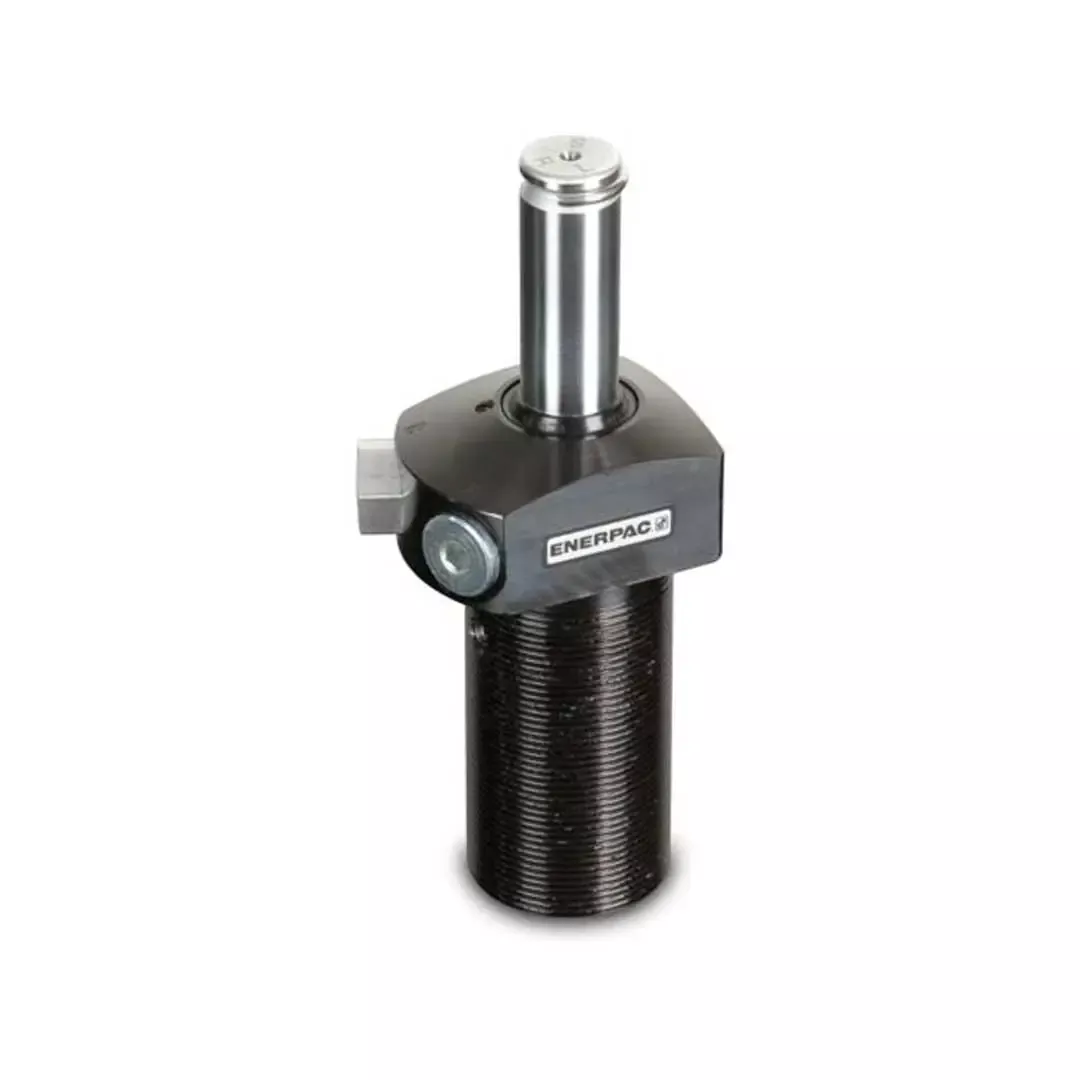 Enerpac 2600 lbs Force, Double-Acting, Left Turning Threaded Body Swing Clamp STLD121