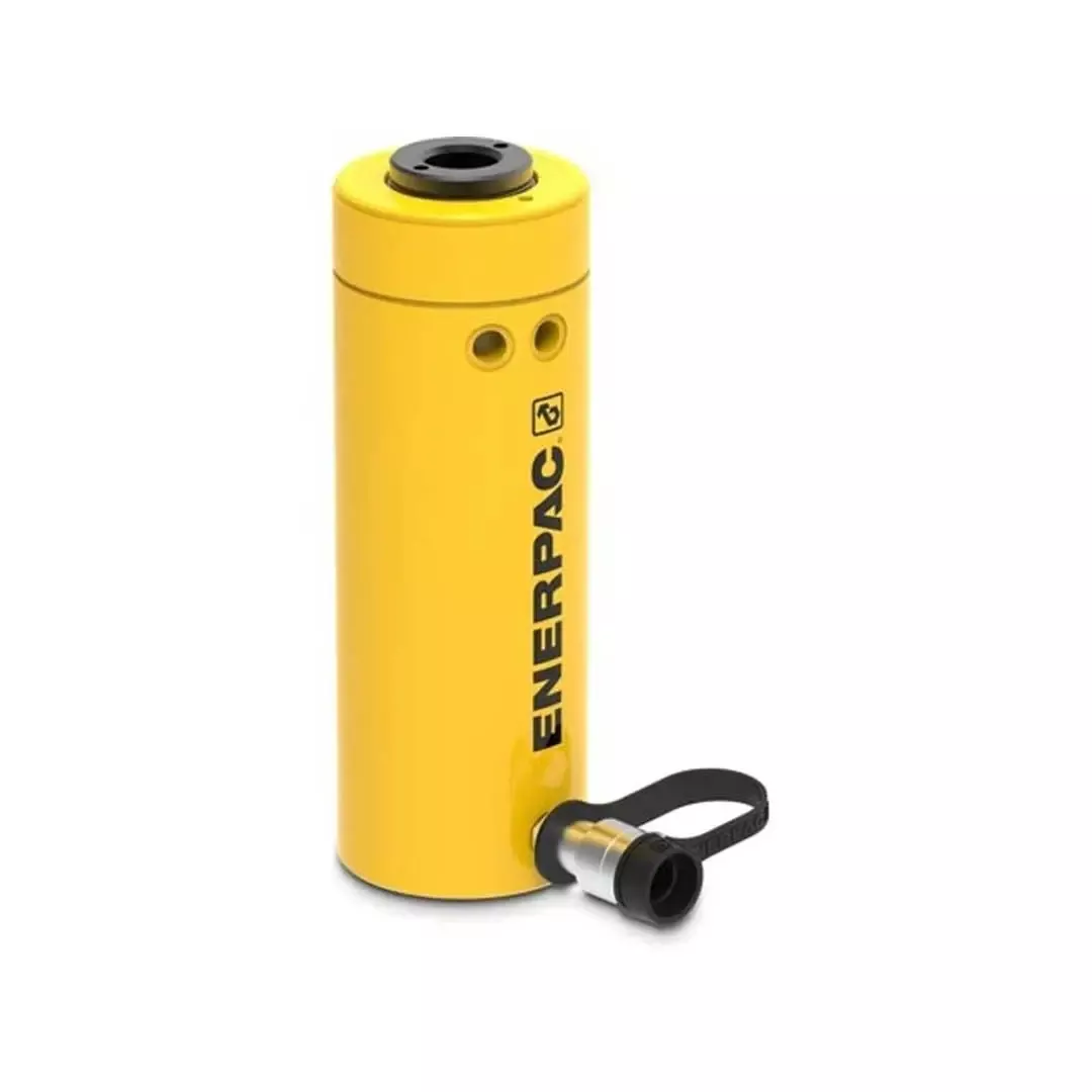 Enerpac 361 ton Capacity, 6.13 in Stroke, Single-Acting, Hollow Plunger Hydraulic Cylinder RCH306