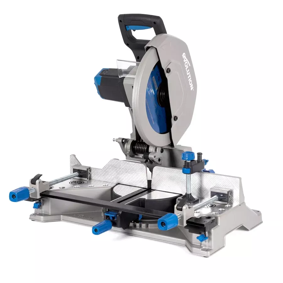 EVOLUTION 14" Mitering Chop Saw / Heavy Duty / Metal Cutting