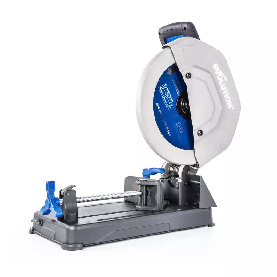 EVOLUTION Metal Cutting Chop Saw w/ 14" Mild Steel Blade