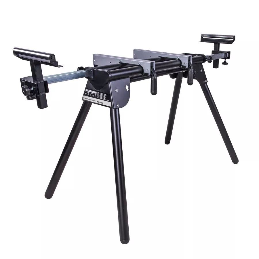 EVOLUTION Universal Miter Saw Stand w/ Telescopic Arms & Folding Legs