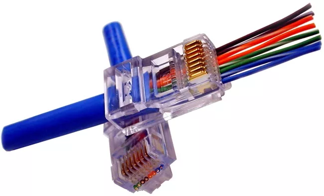 EZ-RJ45 CAT 5e Connectors