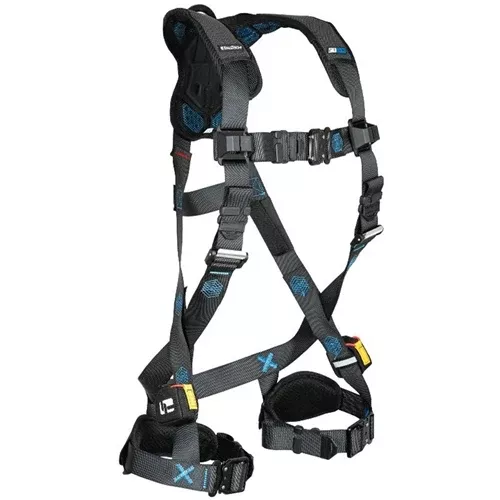 FallTech FT-One Back D-Ring Full Body Harness; Quick Connect Legs- XS, 8124BQCXS