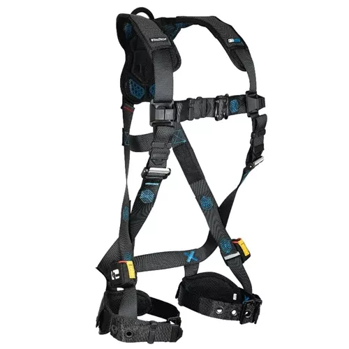 FallTech FT-One Back D-Ring Full Body Harness; Tongue Buckle Leg- M, 8128BM