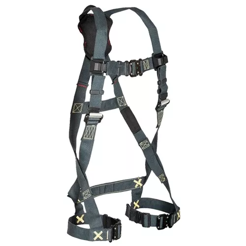 FallTech FT-Weld Kevlar Back & Hip D-Rings Full Body Harness Quick Connect Legs - XS, 70403DXS