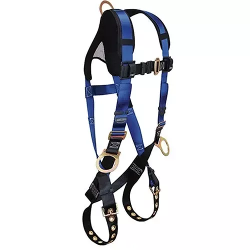 FallTech Harness Contractor+ Back & Hip D-Ring Full Body Padded - XL/2XL, 7018BX/2X