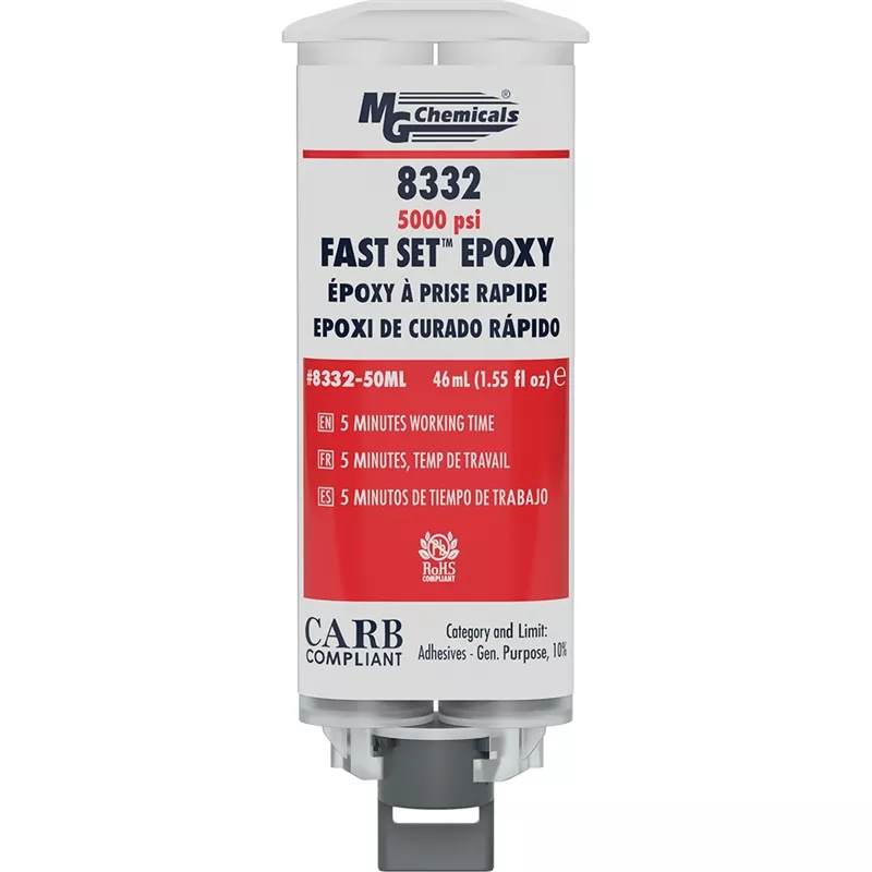 Fast Setting Epoxy Dual Cartridge - 50 ml (1.55 fl.oz)
