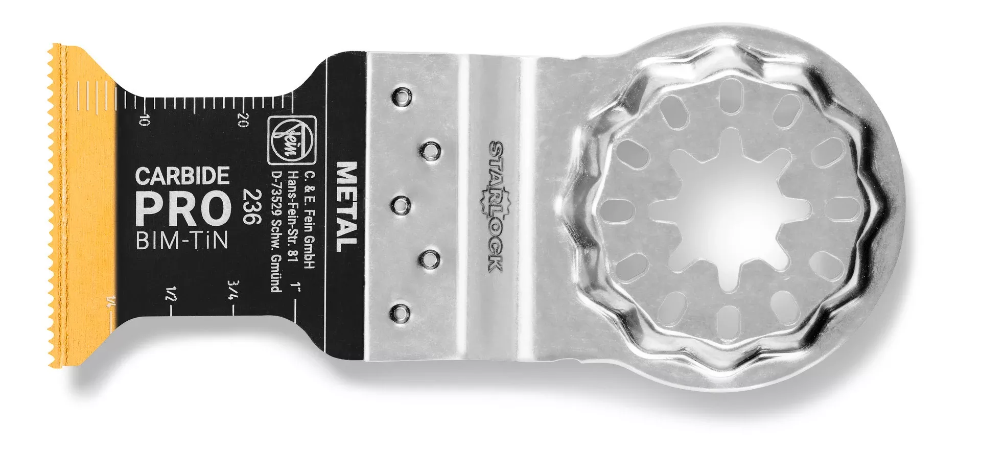 Fein 1-5/8" TiN coated E-Cut Carbide Pro hard metal plunge cut saw blade 3 pack 63502236270