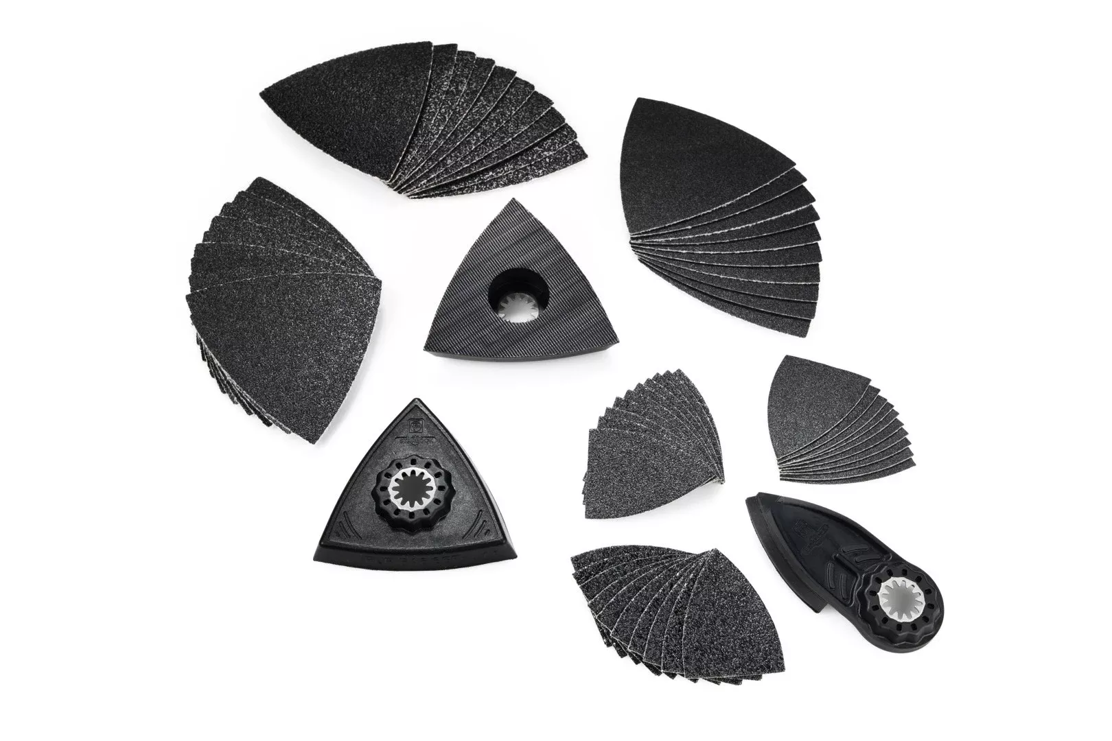 Fein Best of Starlock SANDING Kit for Sanding Corners and Edges - Unperforated, 63-Pack 35222967280