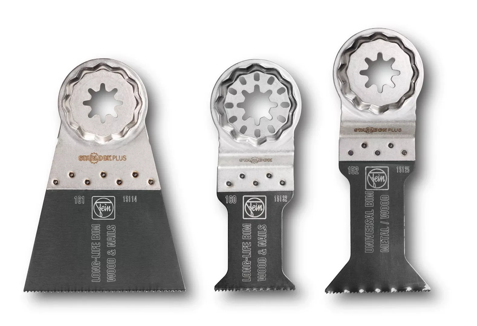 Fein E-Cut Combo Set Saw Blades for Universal Use - StarLockPlus Mount, 3-Pack 35222952090