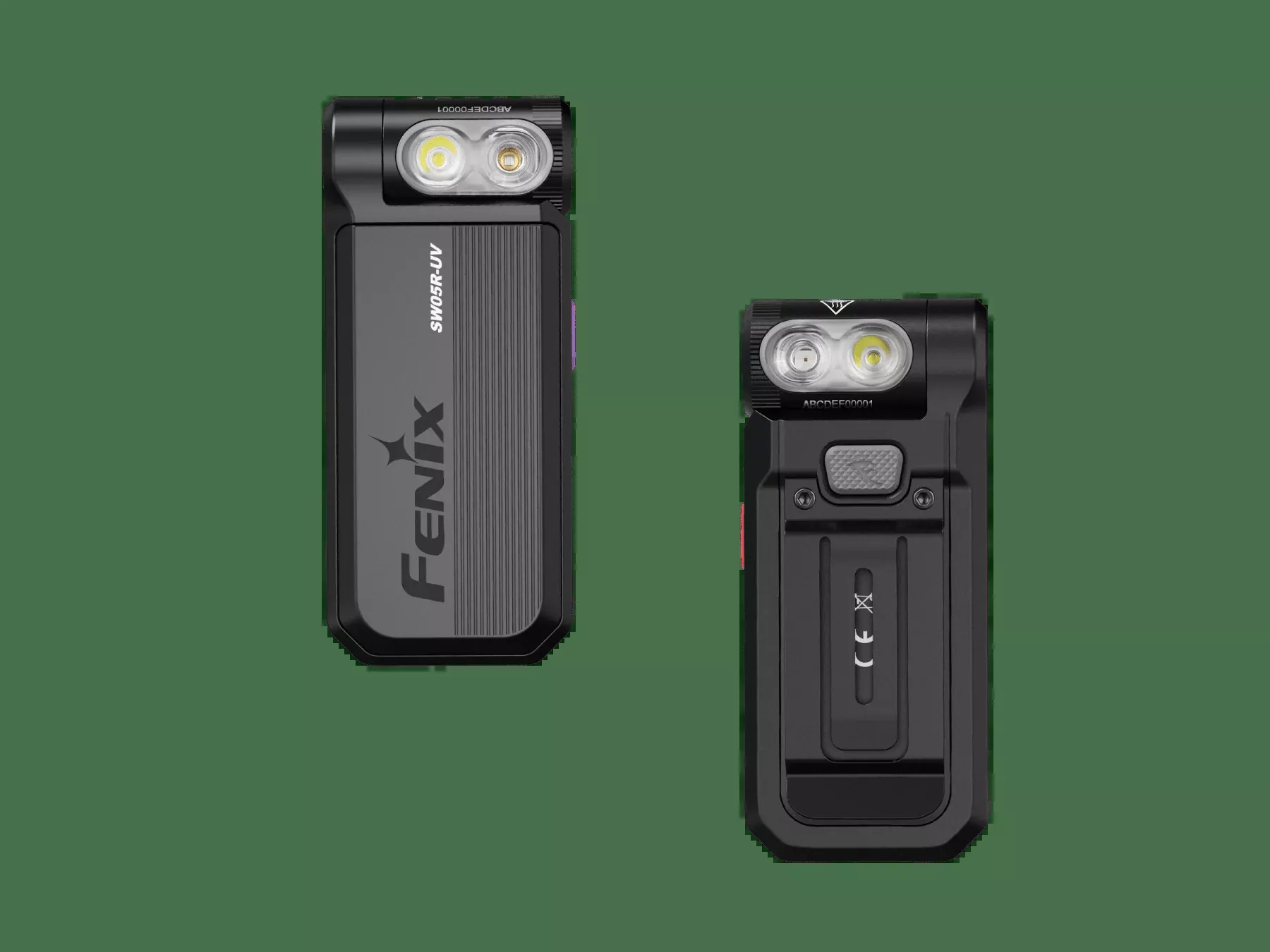 Fenix SW05R Multipurpose Clip-On Light with Red or UV Output