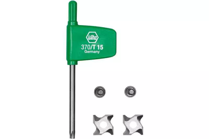 Festool 1mm Radius Replacement Knife HW-WP R1 D28 KL12.7 OFK, 2-Pack 500372