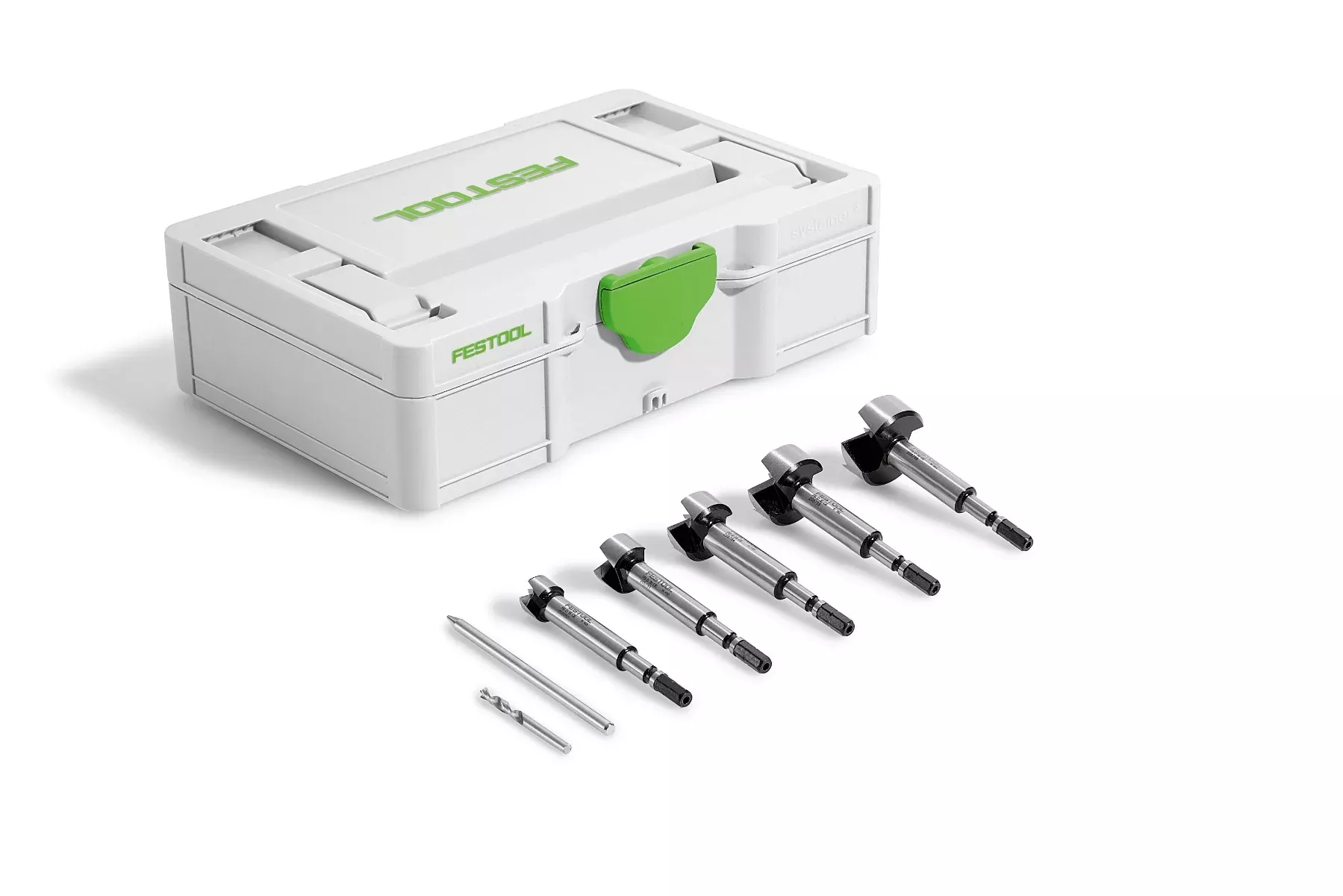 Festool 5pc. Forstner Drill Bit Set SYS3 S 76-FB CE-SORT/5 578110