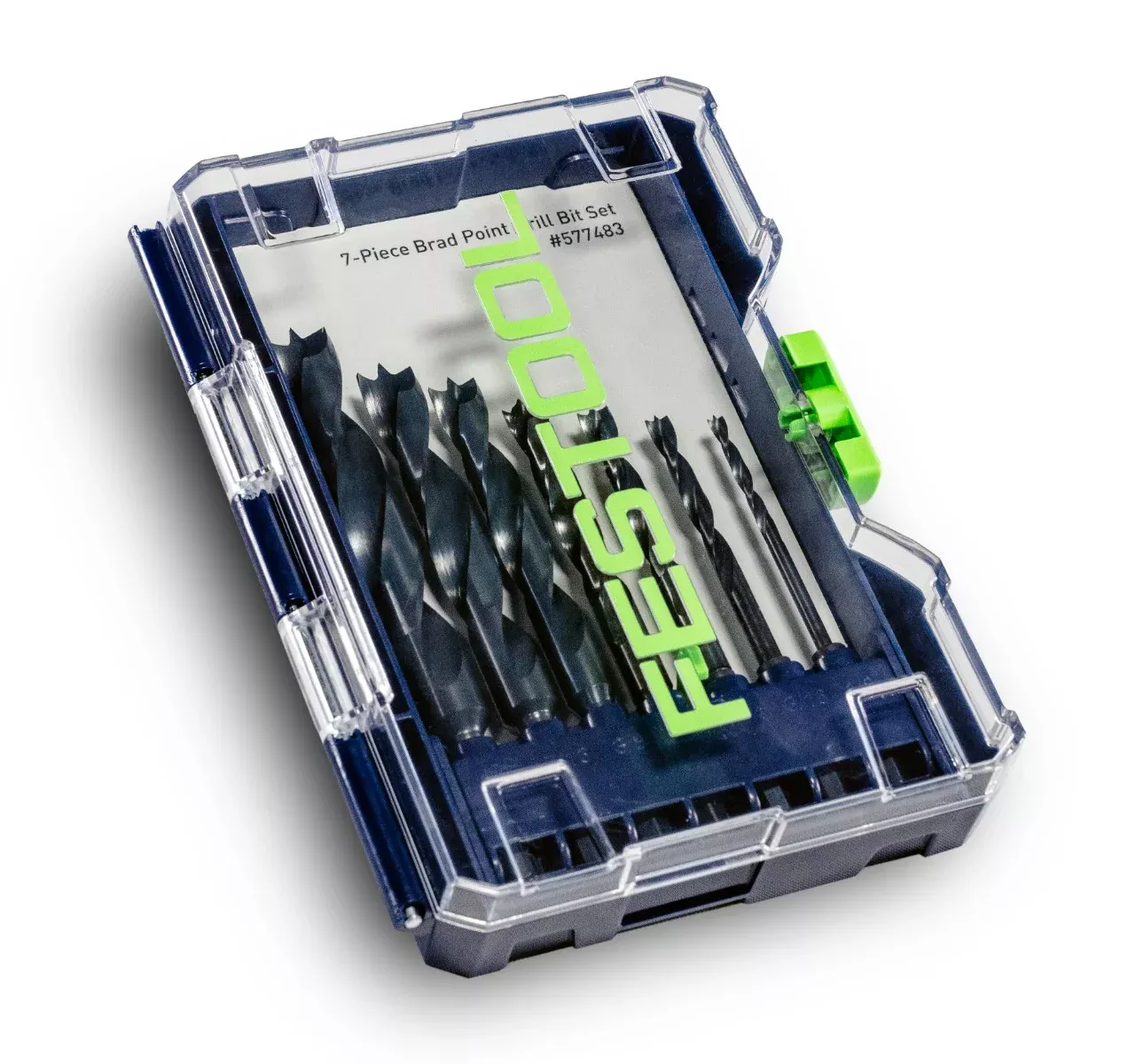 Festool Brad Point Drill Bit Set BKS D 1/8 in.-1/2 in. CE/W/7 577483