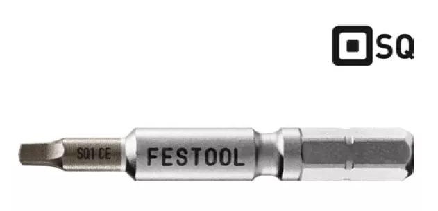 Festool Centrotec Square Driver Bit 1-50 mm, 2-Pack 205084