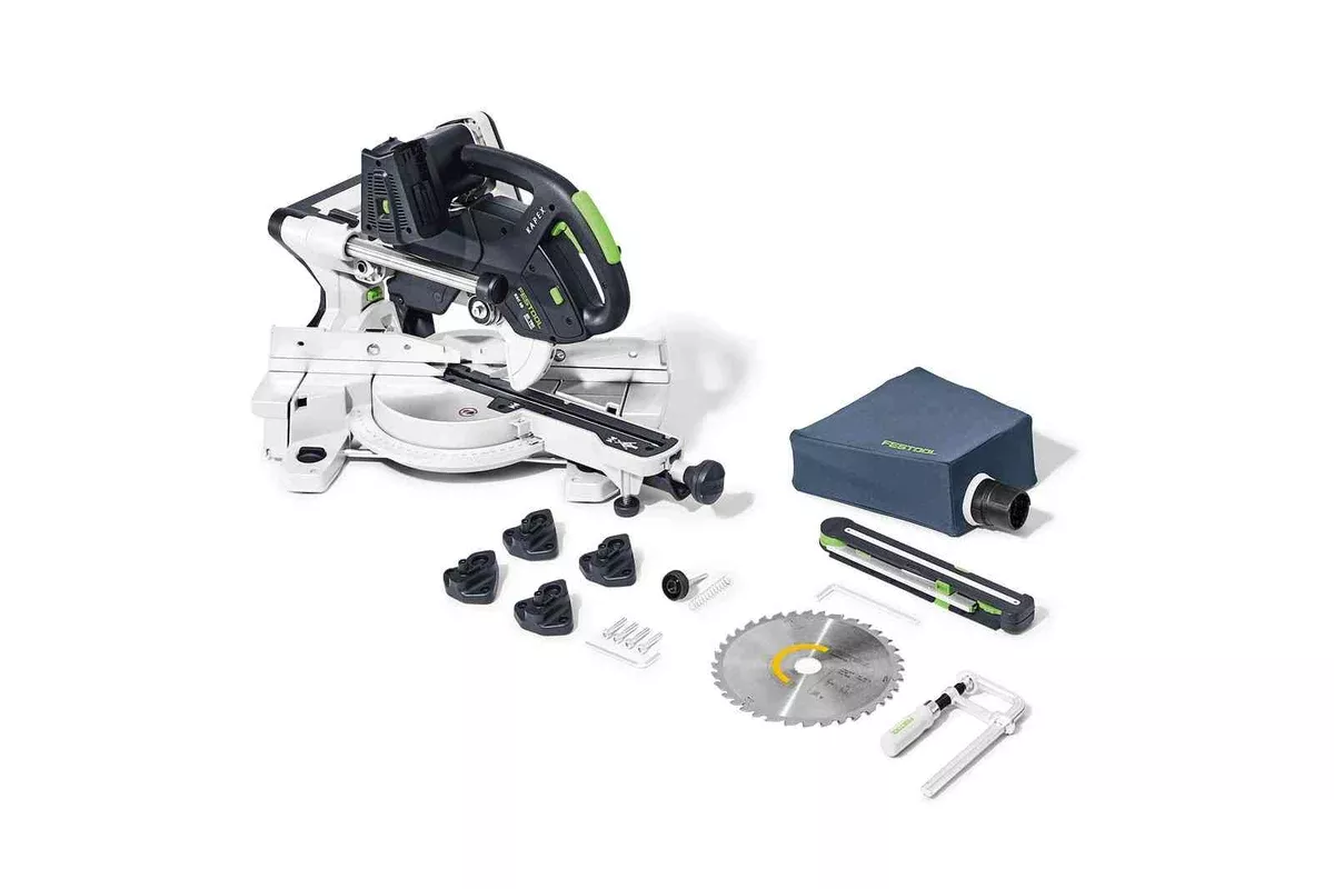 FESTOOL Cordless Sliding Compound Miter Saw KAPEX KSC 60 EB-BASIC
